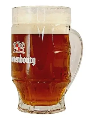 Jarra Kronenbourg letras blancas