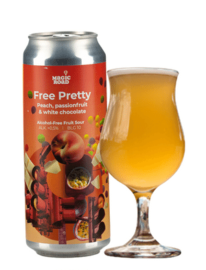 Magic Road Free Pretty Peach, Passionfruit / White Chocolate