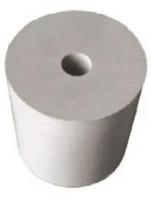 Tapón de goma horadado 26 32 30