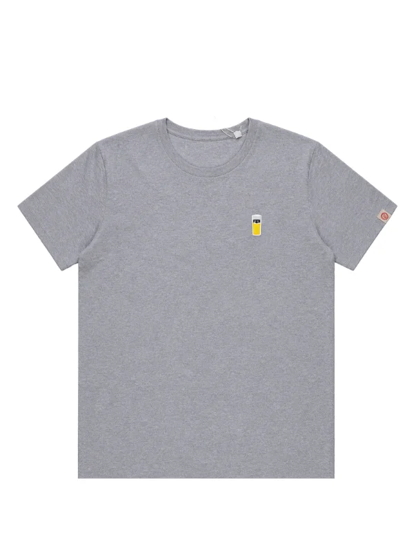 Camiseta cerveza Camiseta Saison Dupont oficial gris talla L