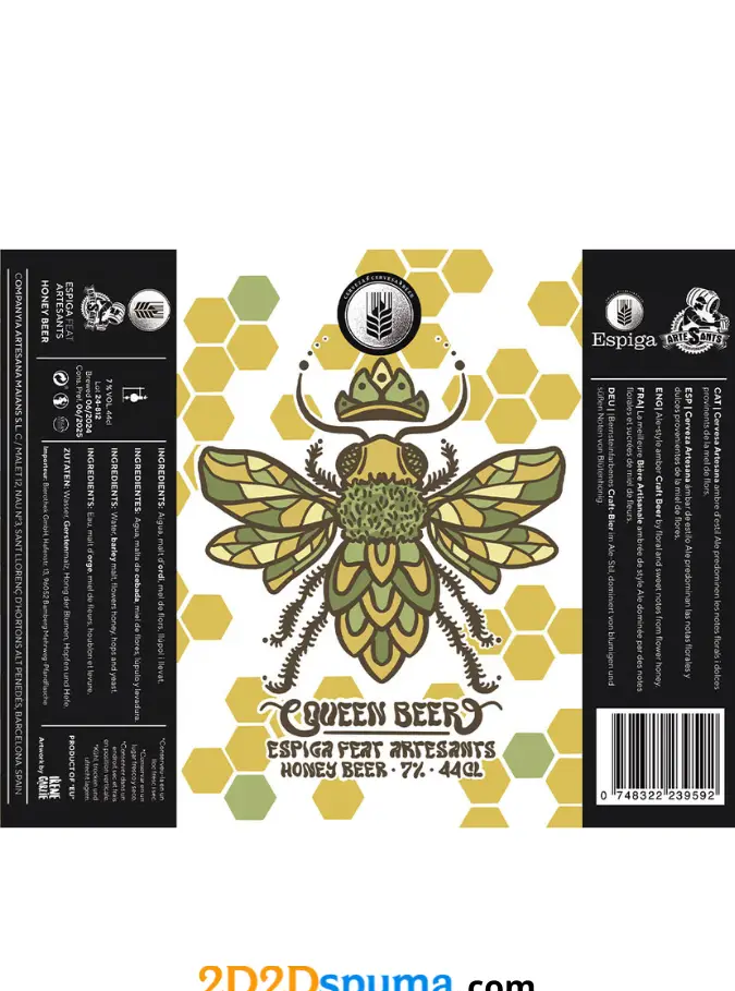 Espiga Queen Beer - Solo Artesanas