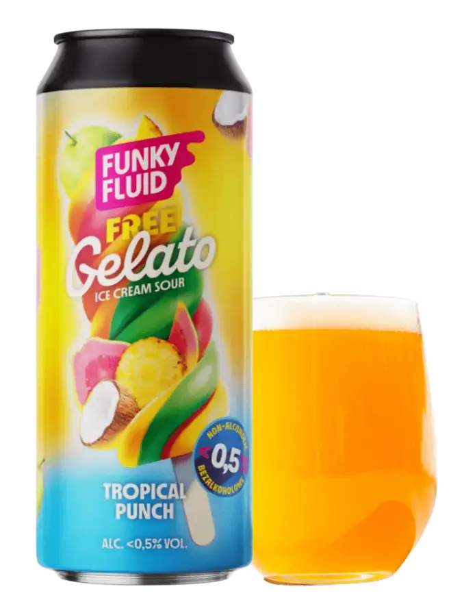Funky Fluid Free Gelato Tropical Punch