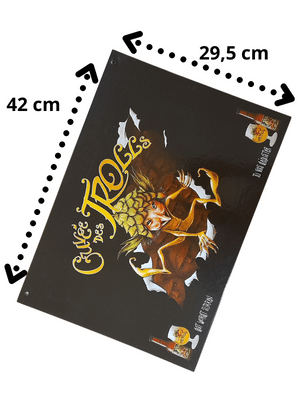 Placa cartón Cuvée des Trolls 29x42cm