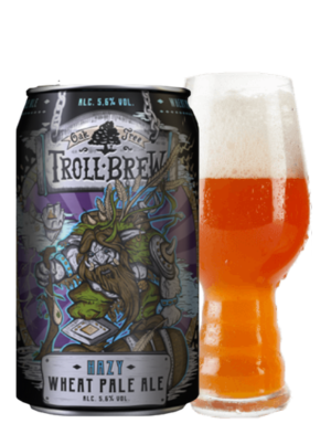 Troll Brew Hazy Wheat Pale Ale - Solo Artesanas