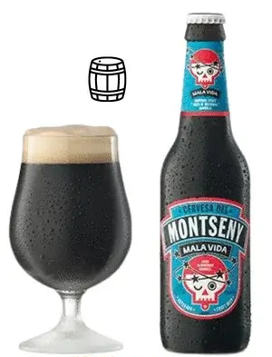 Cervesa del Montseny Barrel Aged Mala Vida Bourbon Edition