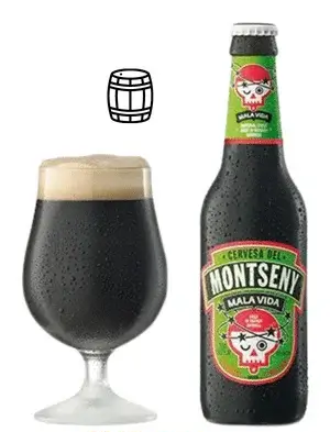 Cervesa del Montseny Barrel Aged Mala Vida Brandy Edition